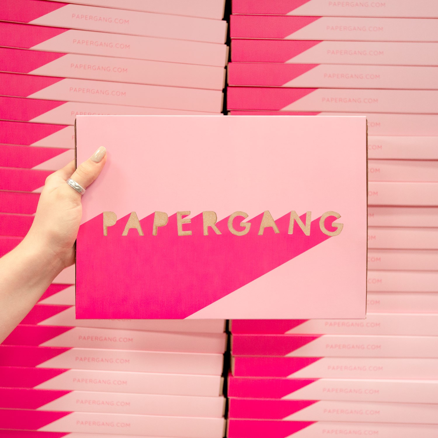 A Papergang stationary subscription box that helps to grow trees with Tree Aid